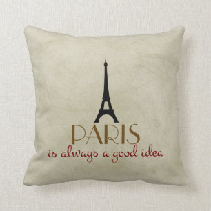 Coussin Paris est toujours une bonne idée