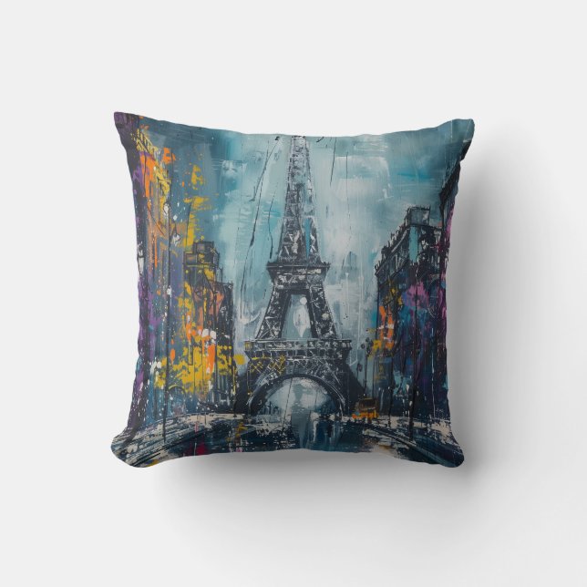 Coussin Paris Fashion Night (Recto)