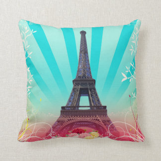 Coussin Paris floral