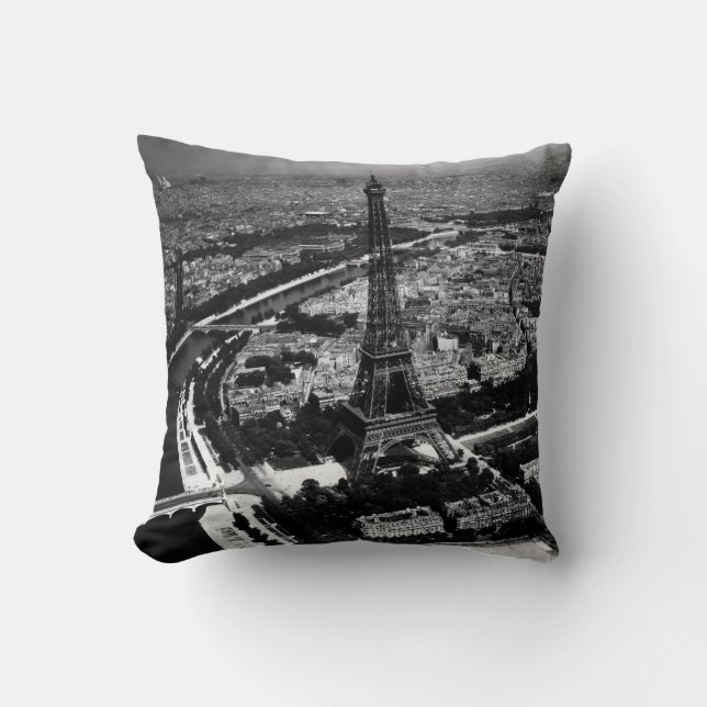 Coussin Paris libre 2ème guerre mondiale (Recto)
