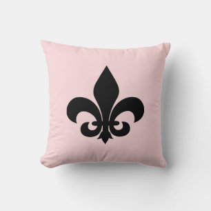 Coussin Paris Rose Fleur de Lis