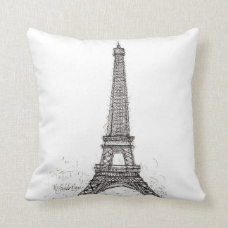Coussin Paris Sketch