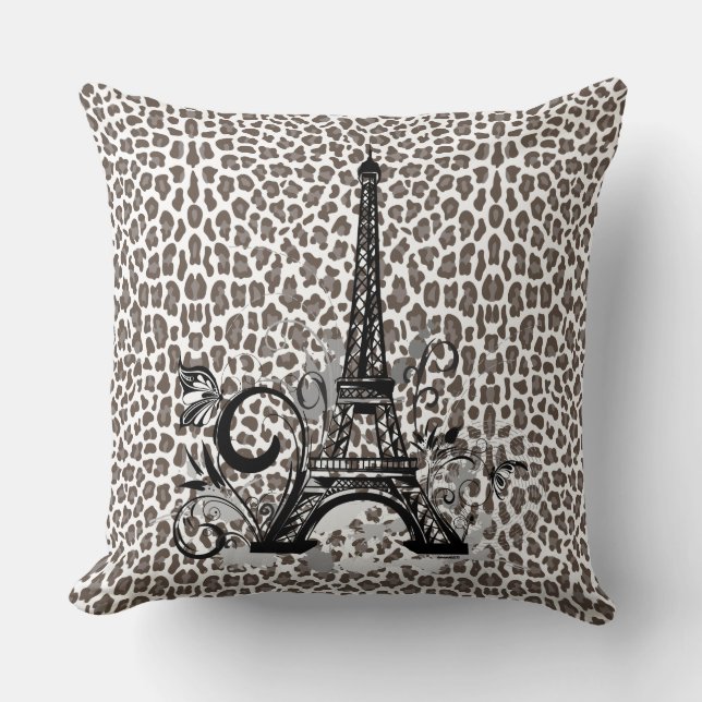 Coussin Paris/Tout ce dont vous avez besoin est Amour Post (Recto)