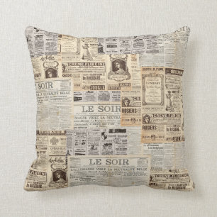 Coussin Paris vintage