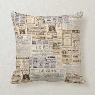 Coussin Paris vintage