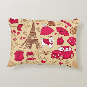 Coussin parisien Whimsical