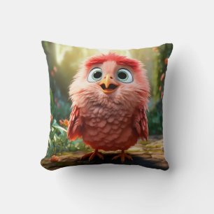 Coussin Parker - Le poussin cardinal rouge