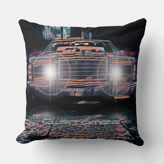 Coussin Parking de l'allée (Recto)