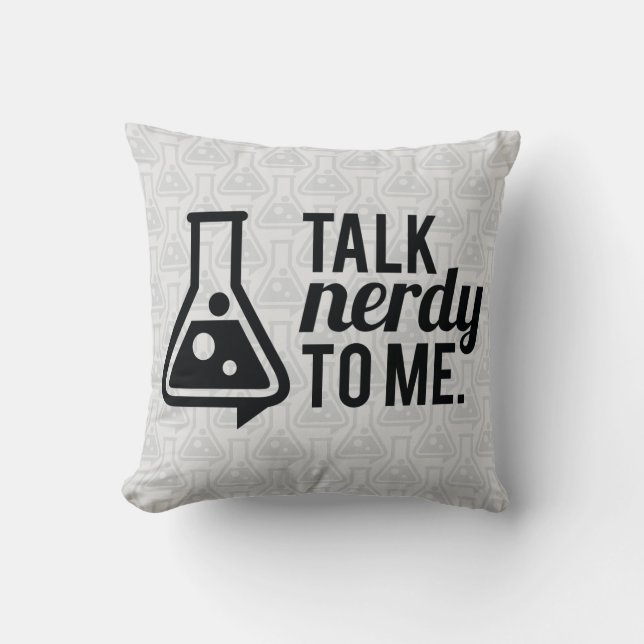 Coussin Parler Nerdy (Recto)