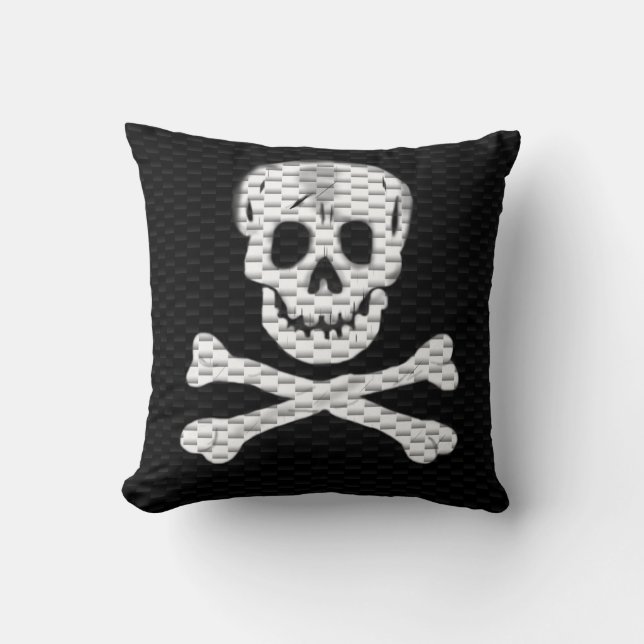 Coussin Parlez comme une journée de pirates (Recto)