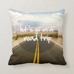 Coussin Partez pour l'aventure