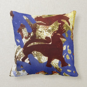 Coussin Partie de poule