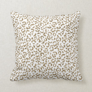 Coussin Parties scintillant Antique Gold Empreinte de léo