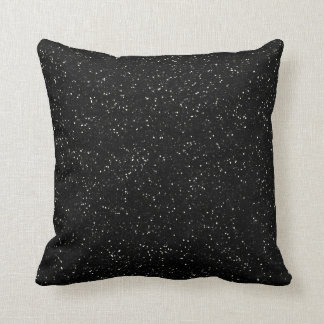 Coussin Parties scintillant Bijoux Noir Argent Étincelle F