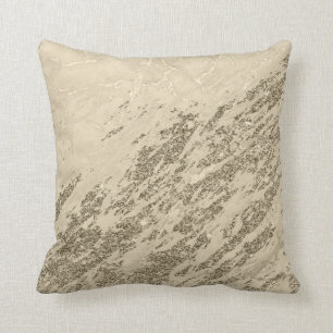 Coussin Parties scintillant de Champagne Gold de luxe en m