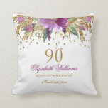 Coussin Parties scintillant florale Étincelant Améthyste 9<br><div class="desc">Correspondance collection d'anniversaire dans le Little Bayleigh Store!</div>