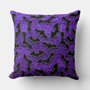 Coussin Parties scintillant PURPLE RESSORT DE BAIES NOIRES