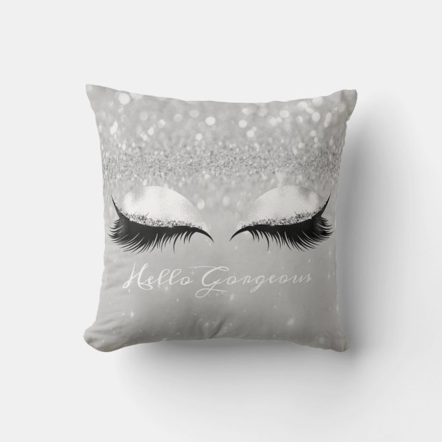 Coussin Parties scintillant Yeux Lashes de maquillage Arge (Recto)