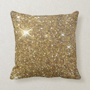 Coussin Parties scintillantes de luxe d'or - image
