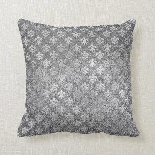 Coussin Parties scintillantes de verre fascinantes Fleur