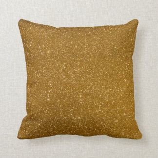 Coussin Parties scintillantes d'or