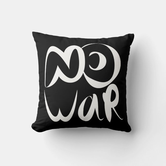 Coussin Pas de guerre (Recto)