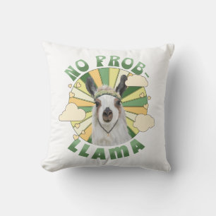Coussin Pas de lama de Prob Boho Llama