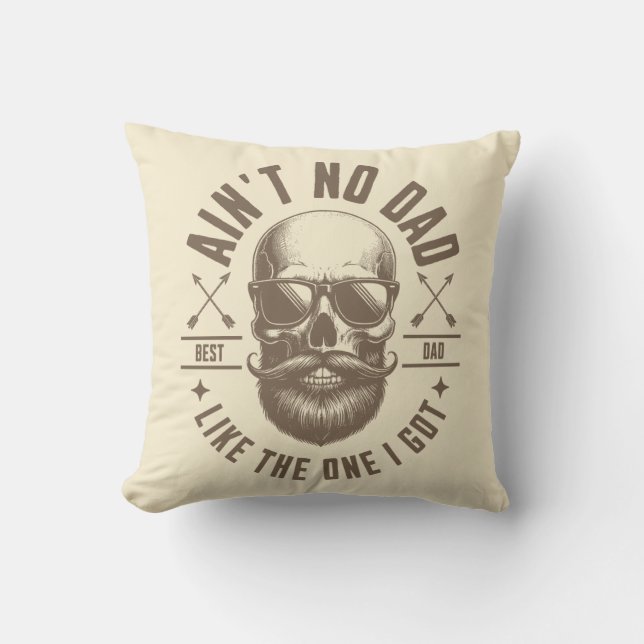 Coussin Pas de papa comme celui que j’ai eu Fête des pères (Recto)