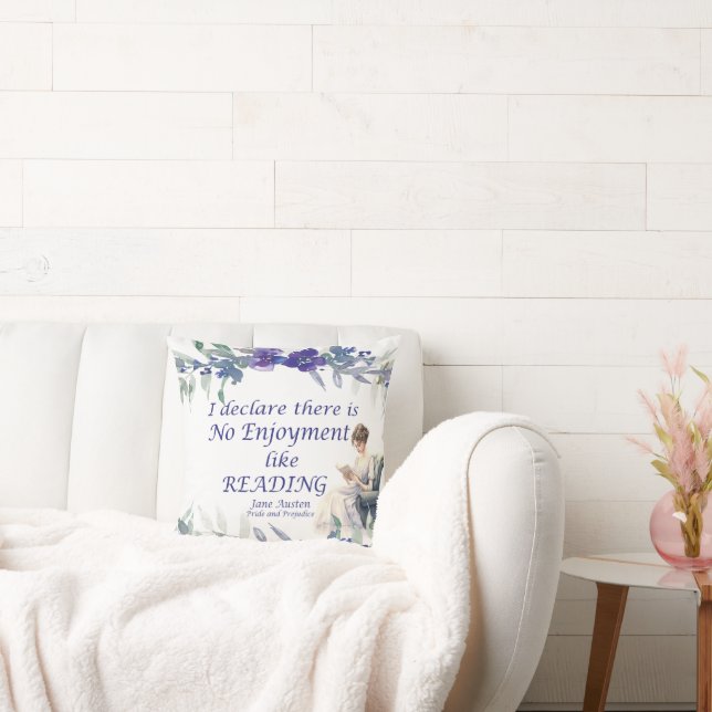 Coussin Pas De Plaisir Comme Lire Un Citation (Canapé)