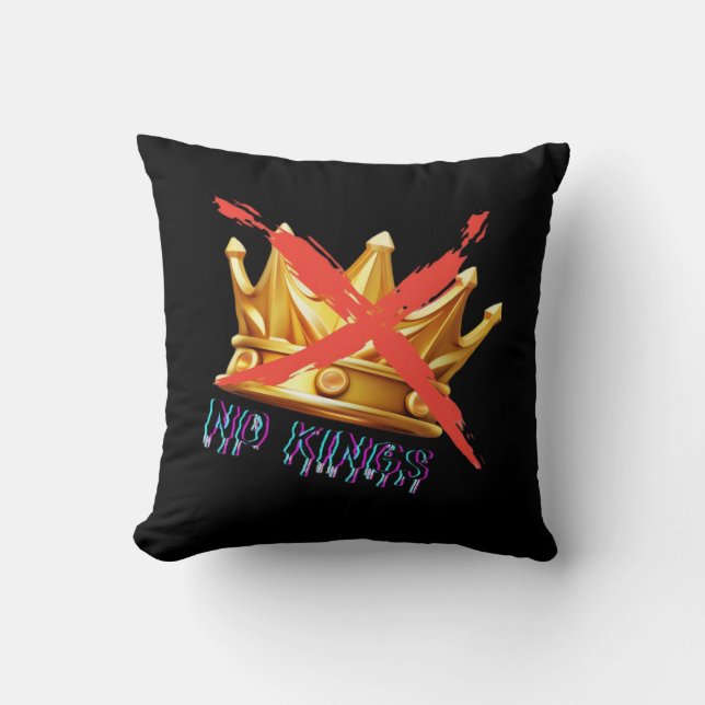 Coussin Pas de rois design tendance (Recto)