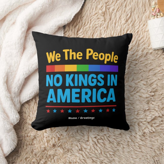 Coussin Pas De Rois En Amérique Nous Peuples Égalité Liber (Couverture)