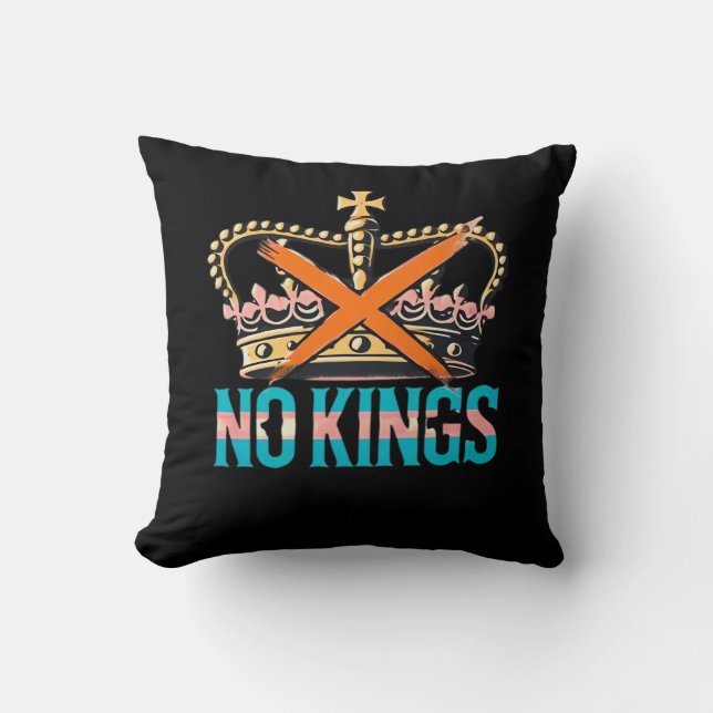 Coussin Pas de rois, pas d'oligarques  (Recto)