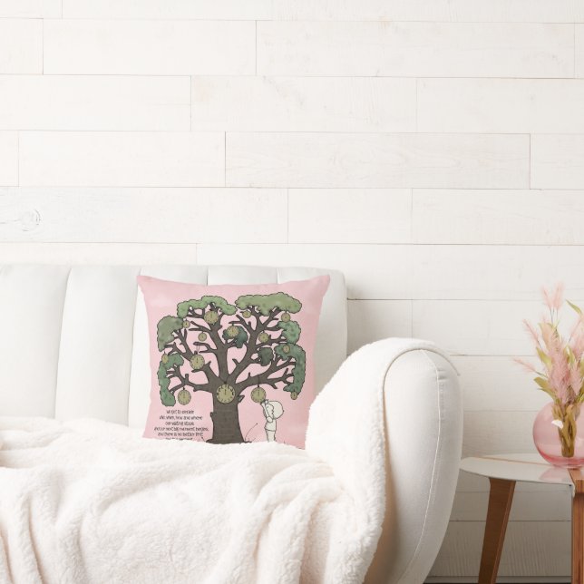 Coussin Pas de TEMPS comme le présent (Canapé)