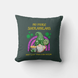 Coussin PAS PLUS SHENANIGANS St Patrick's Day