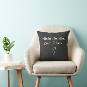 Coussin Pas pour tout le monde. Heureusement. – Sweat à ca