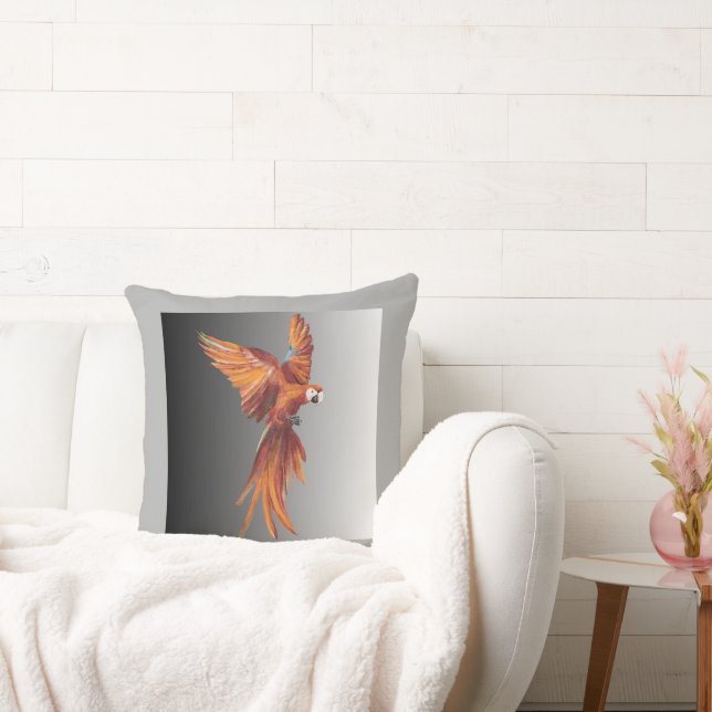 Coussin Pássaro Vermelho (Canapé)