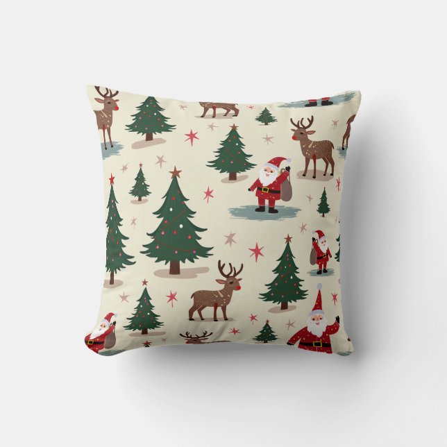 Coussin Passez un joyeux Noël ! (Recto)