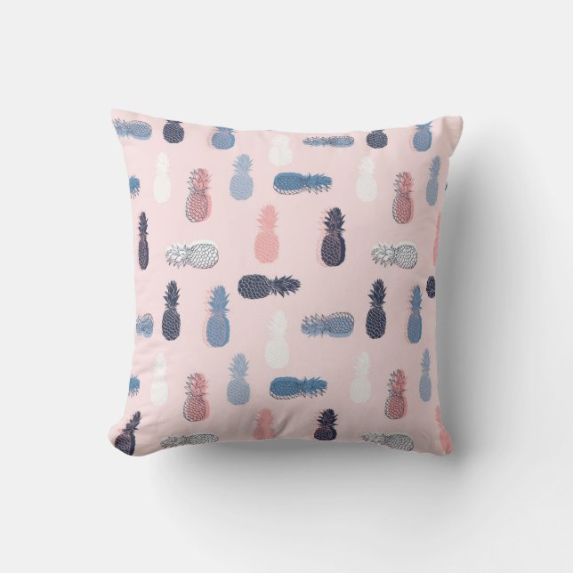 Coussin Pastel Ananas Delight (Recto)