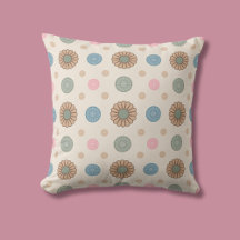 Pastel Babylonien inspiré motif floral