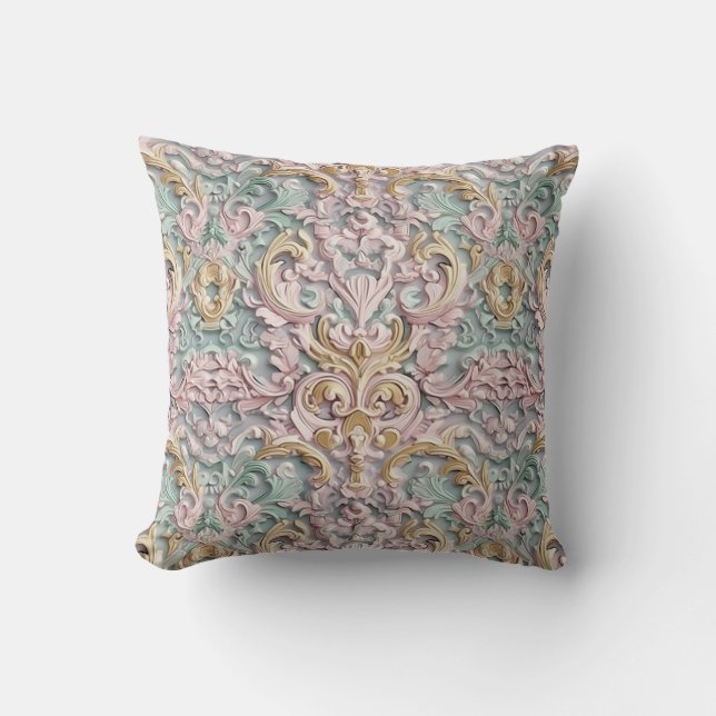 Coussin Pastel Baroque (Recto)