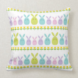 Coussin Pastel Bunnies