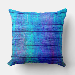 Coussin Pastel Coloré sur bois #2