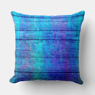 Coussin Pastel Coloré sur bois #2