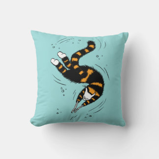 Coussin Pastel Goth Chat Skeleton