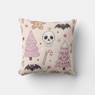 Coussin Pastel goth emo Noël