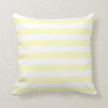Pastel Jaune Doux & Motif Lignes Blanches