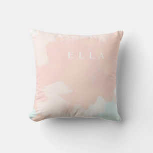 Coussin Pastel Printanier Personnalisé