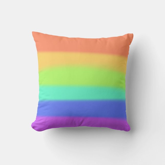 Coussin Pastel Rainbow (Recto)