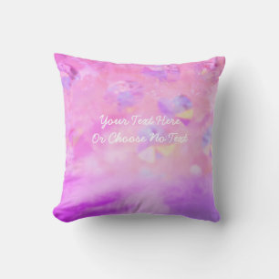 Coussin Pastel Retro Rose Bleu Violet Esthétique Coeur d'A