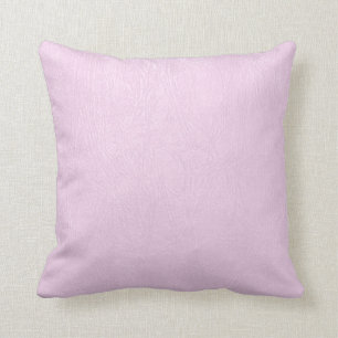 Coussin Pastel Rose Renard naturel Look en cuir